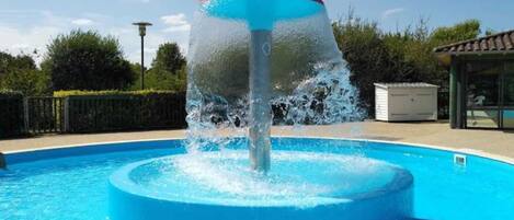 من حمّامات السباحة المغطاة، حمّام سباحة مُدفَّأ