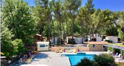ZEcamping 3 étoiles toboggans piscine dog friendly locatif 25m2 4 pers