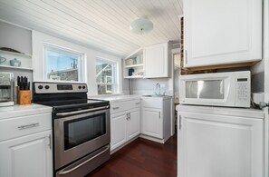 Microwave, oven, stovetop