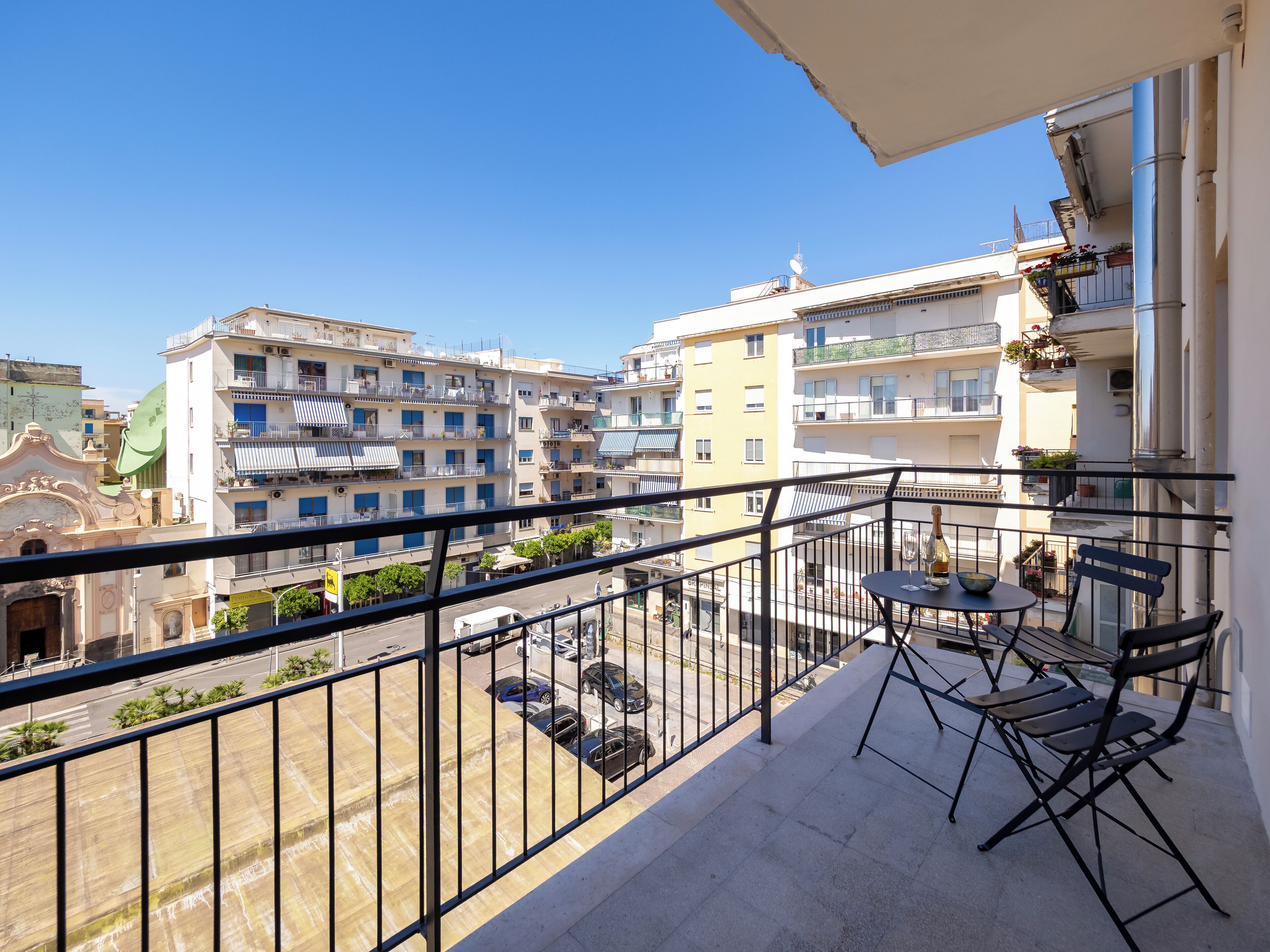 Habitación Deluxe doble, balcón, vistas a la ciudad | Balcón