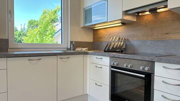 KĂŒhlschrank, Ofen, Herdplatte, GeschirrspĂŒler