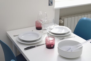 Comfort-Studio, Stadtblick | Eigene Küche