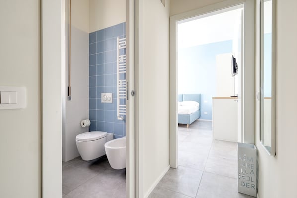 Studio, 1 Doppelbett, Kochnische | Badezimmer | Bidet