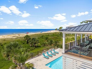 House, 4 Bedrooms, Private Pool, Beach View | Private pool