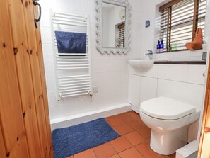 Shower, hair dryer - Copper Miners Cottage (Caernarfon)