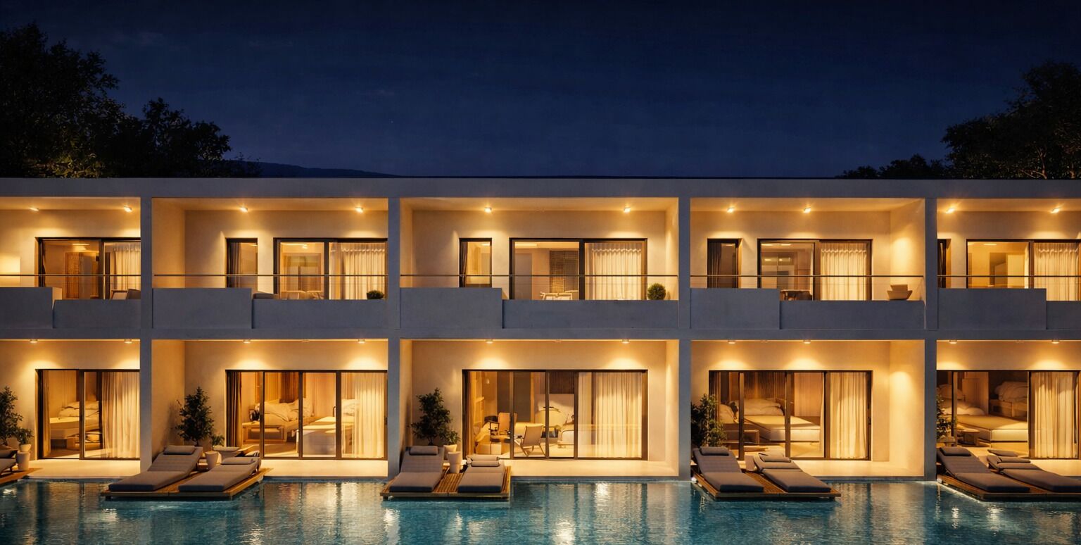 Elea Grand Suite | Private Pool & Pool View | Vue sur la cour