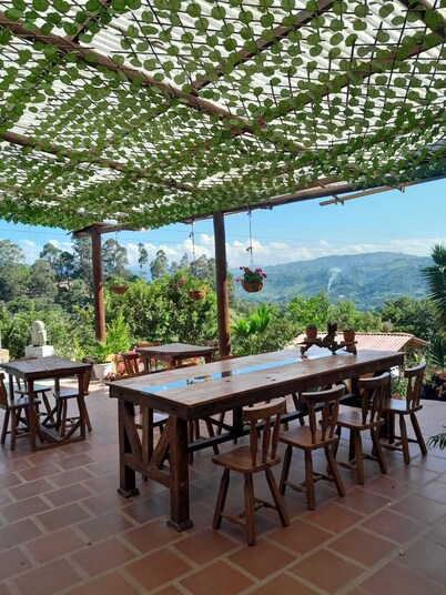 Dasacansar in the middle of nature and the silence of the mountains.