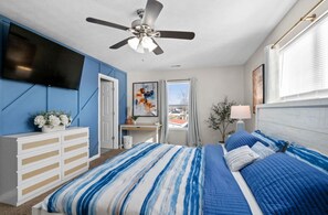 2 makuuhuonetta, silitysrauta/-lauta, Wi-Fi, vuodevaatteet