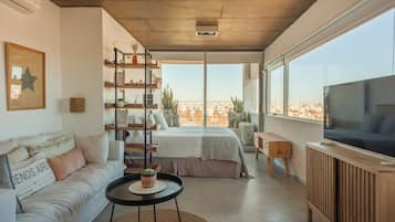 Studio Supérieur, vue ville | Coffres-forts dans les chambres, chambres insonorisées