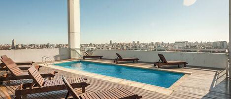 Seasonal outdoor pool