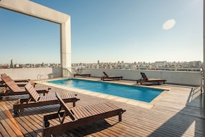 Seasonal outdoor pool