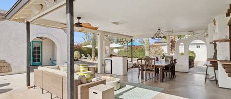 Udendørs spisemuligheder