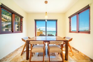 Deluxe-Apartment, Strandblick | Eigene Küche