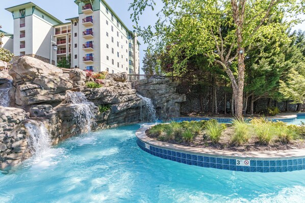Indoor pool, a heated pool
