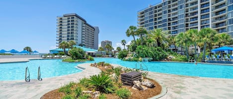 Condo, Multiple Beds (Windward 408 at Edgewater) | Pool | Outdoor pool, a heated pool