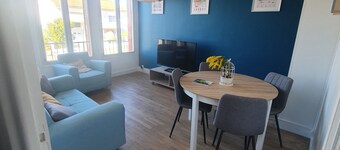 Cosy accommodation and small garden in the heart of Oradour