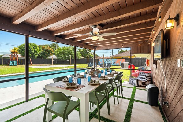 Restaurante al aire libre