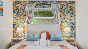 5 soverom, strykejern/-brett, reiseseng for barn og wi-fi (inkludert)