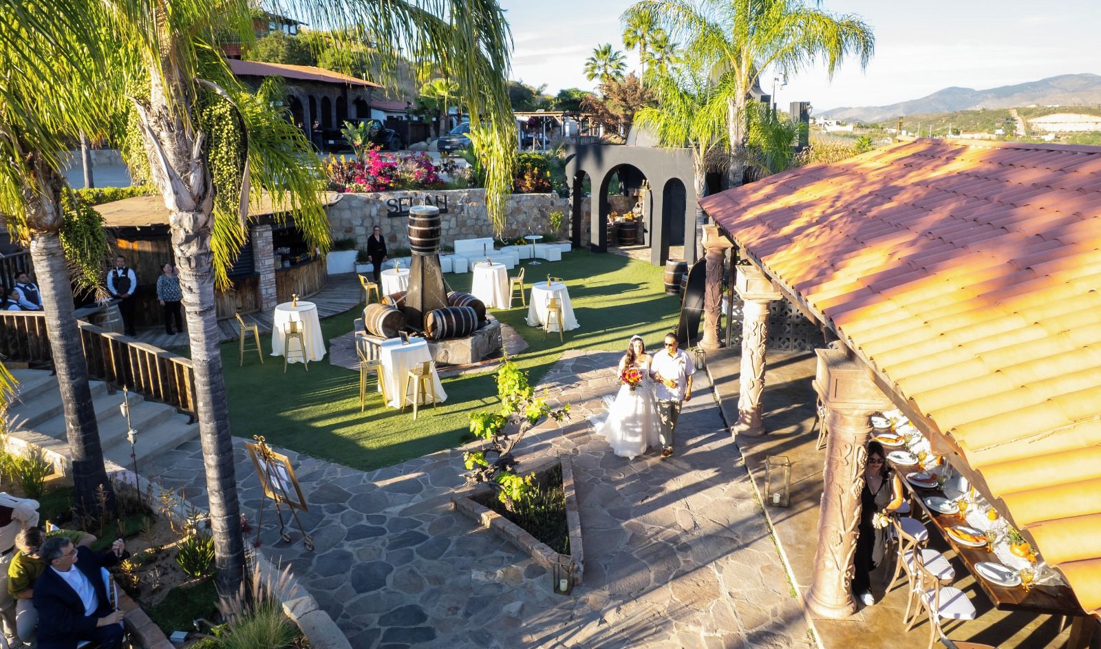 Outdoor dining