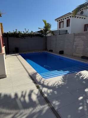 Pool - Modern Two Bed Villa with Pool and Hot Tub (MC)
