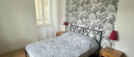 1 غرفة نوم وواي فاي مجانًا وملاءات أسرّة