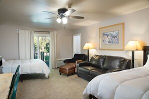 2 makuuhuonetta, Wi-Fi, vuodevaatteet, pääsy pyörätuolilla