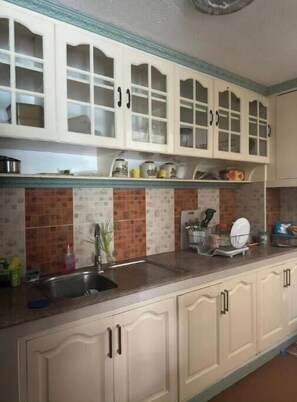 Fridge, microwave, ice maker - Casa Solana (calmar, lucena city)