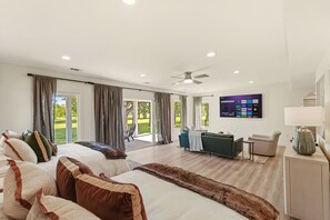 5 soverom, strykejern/-brett, wi-fi (inkludert) og sengetøy