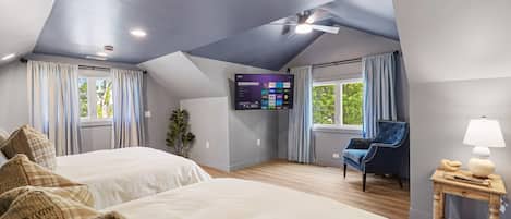 5 chambres, fer et planche Ă repasser, Wi-Fi gratuit, draps fournis