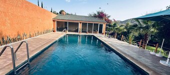 Villa swimming pool tighanimine village