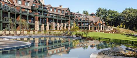 Seasonal outdoor pool