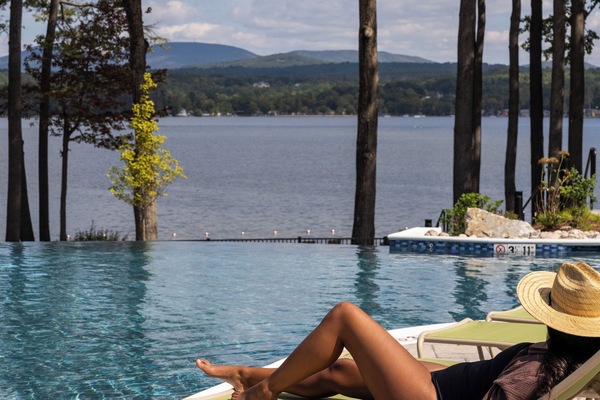 Seasonal outdoor pool