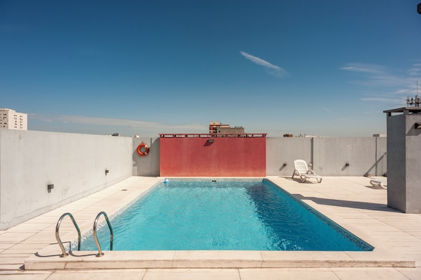 Seasonal outdoor pool