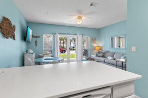 公寓客房, 1 張特大雙人床和 1 張沙發床 (Caribbean Dunes 105) | 住宿內部