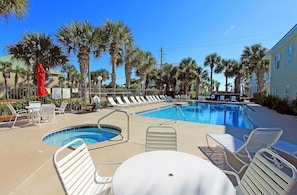 Appart'hôtel, 1 très grand lit et 1 canapé-lit (Caribbean Dunes 105) | Piscine | Piscine extérieure