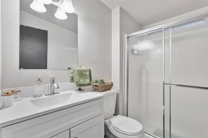 Hair dryer, towels
