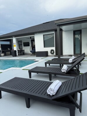 Außenpool, beheizter Pool