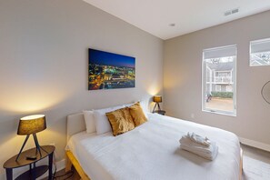 Leilighet, 2 soverom | Individuelt dekorert, individuelt innredet og wi-fi (inkludert)