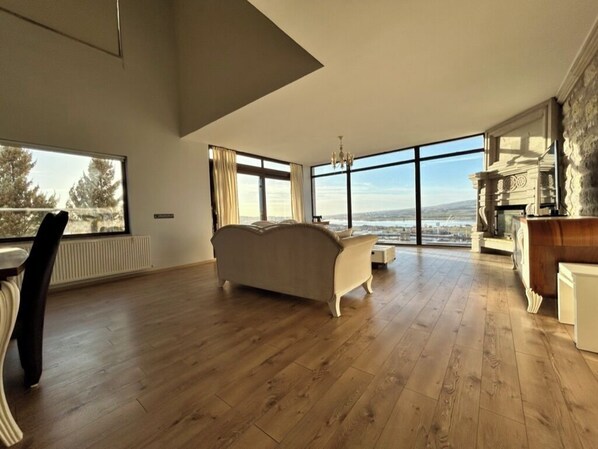 Smart TV, fireplace, books - Unique Villa with Pool & Private Cave in Cappadocia (Nevsehir)