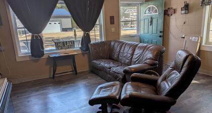 The Fishing Hole is a charming studio near lovely Castle Rock Lake in Necedah.