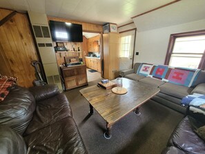 Living area - Charming 4kingsize bed house in Benson with AC,WIFI,CableTV,Firepit,Washer/Dryer (benson)