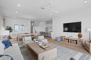 Living area - Luxury Beach House w/ Pool - Huge Waterfront Views! (Pass Christian)