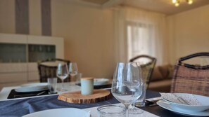 Dining - Vacation apartment I with panoramic view in the old town of Arnsberg (Arnsberg)