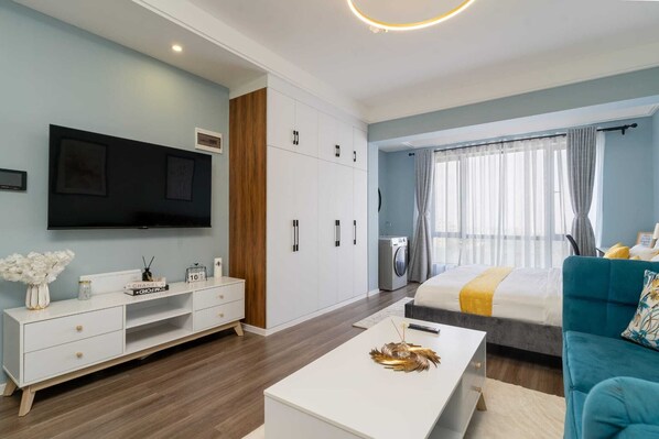1 chambre, fer et planche à repasser, Wi-Fi, draps fournis