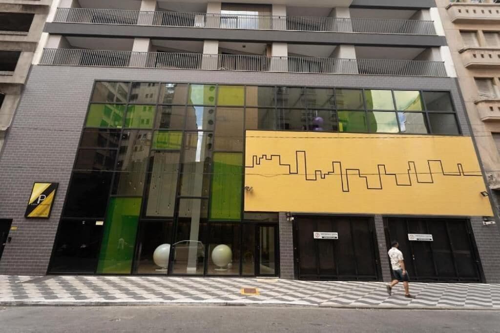 Overnatningsstedets facade