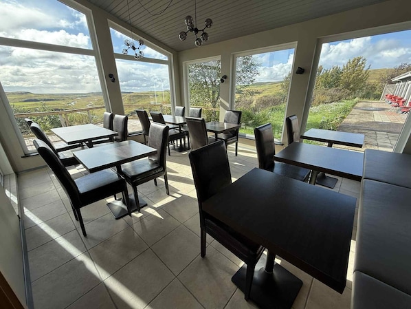 Daily buffet breakfast (EUR 18 per person)