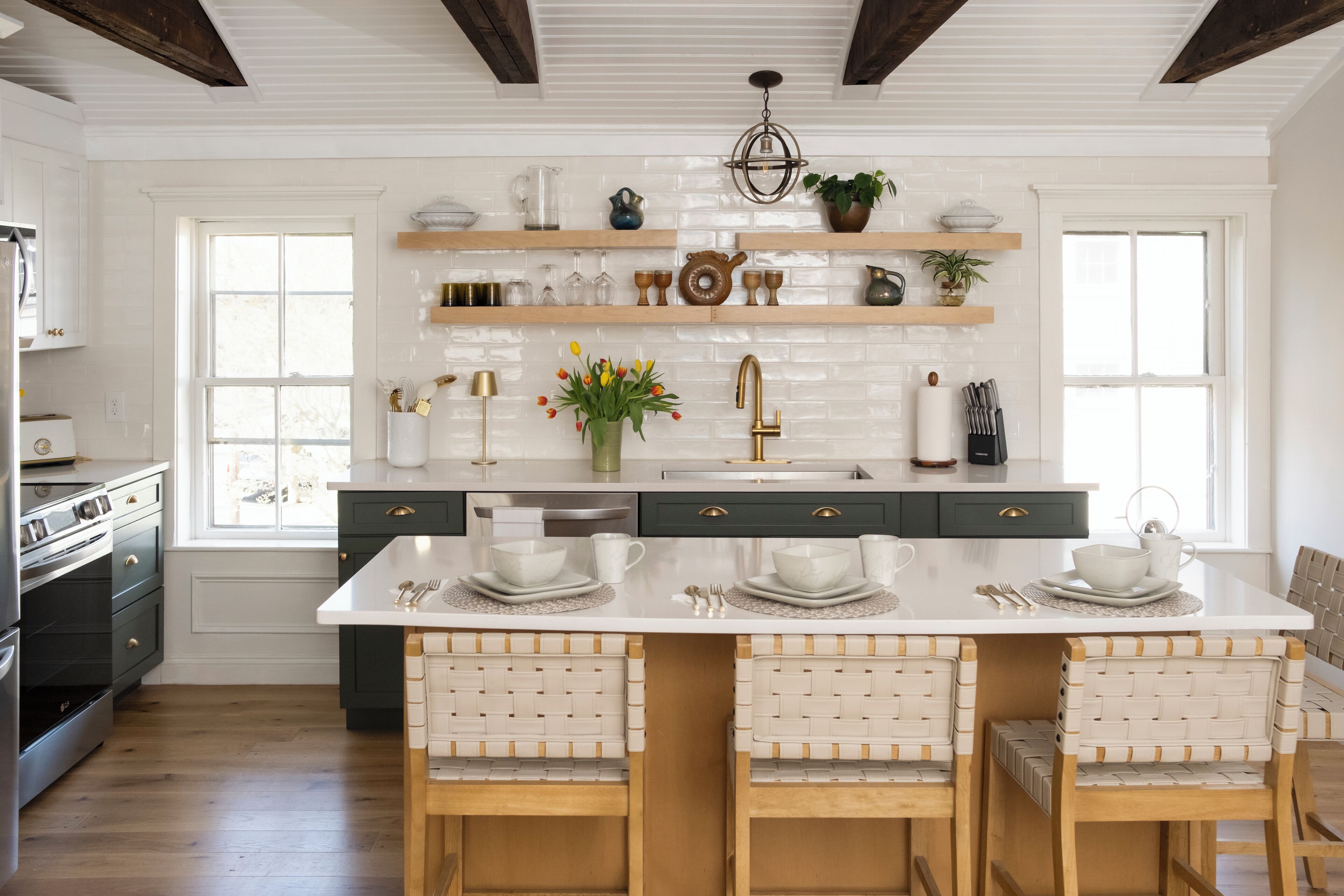 Mikrobølgeovn, ovn, kogeplade, opvaskemaskine