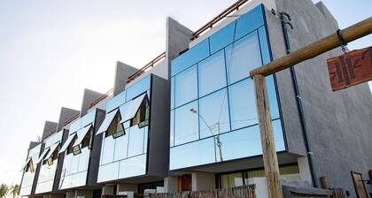 House With Gourmet Area 250m from the Beach