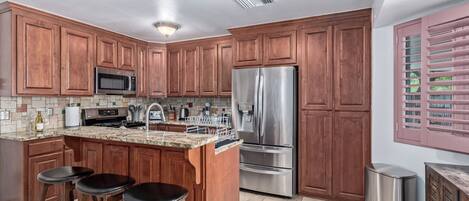 Microwave, oven, stovetop