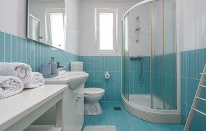Shower, hair dryer